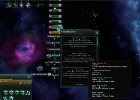 stellaris mega shipyard can't build